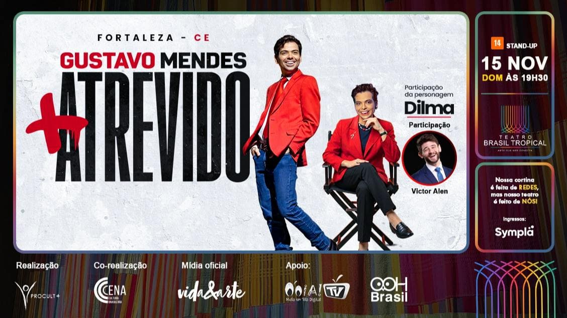Gustavo Mendes 'Mais Atrevido' - em Fortaleza