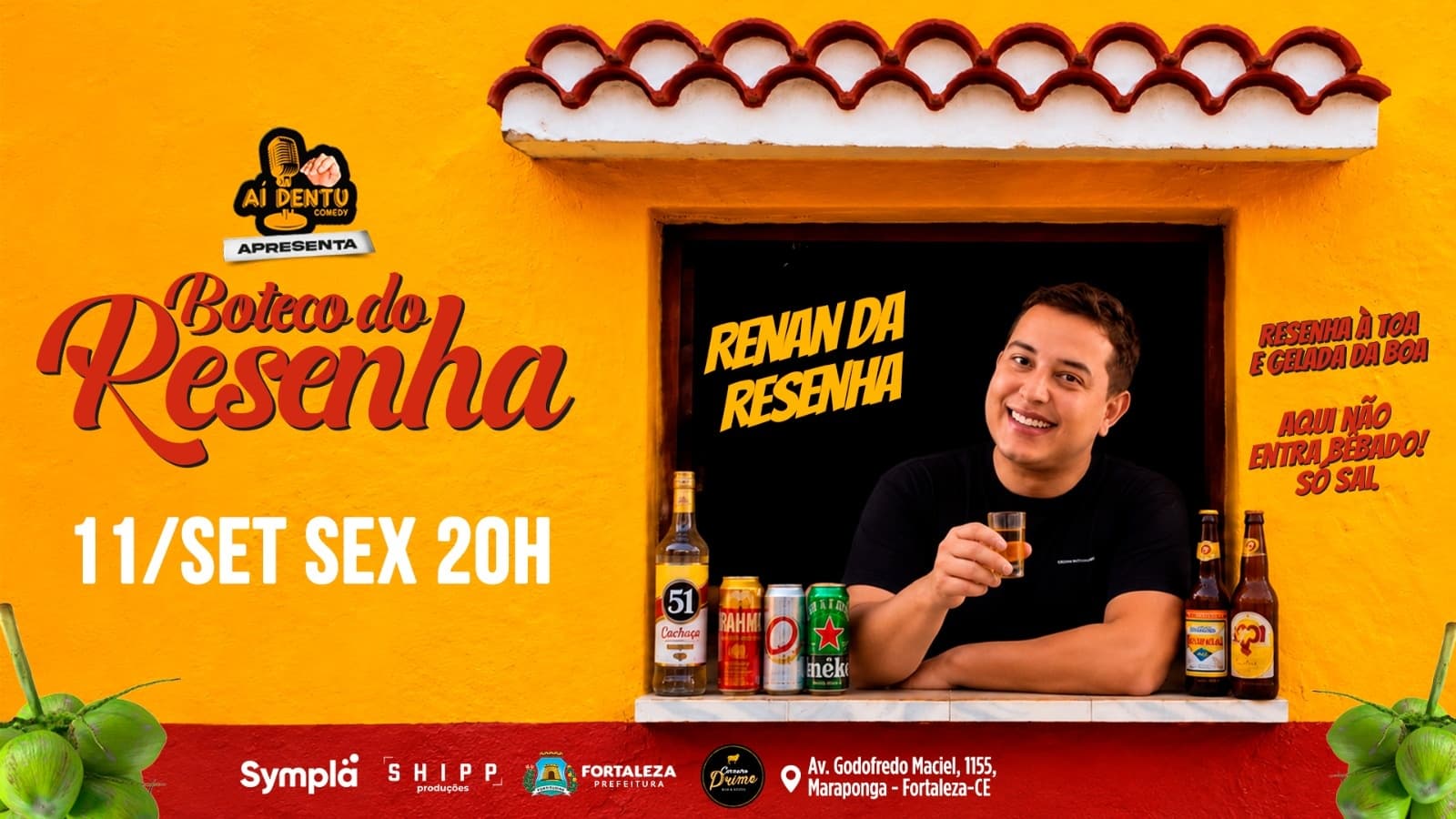 Boteco do Resenha - Renan da Resenha em Fortaleza