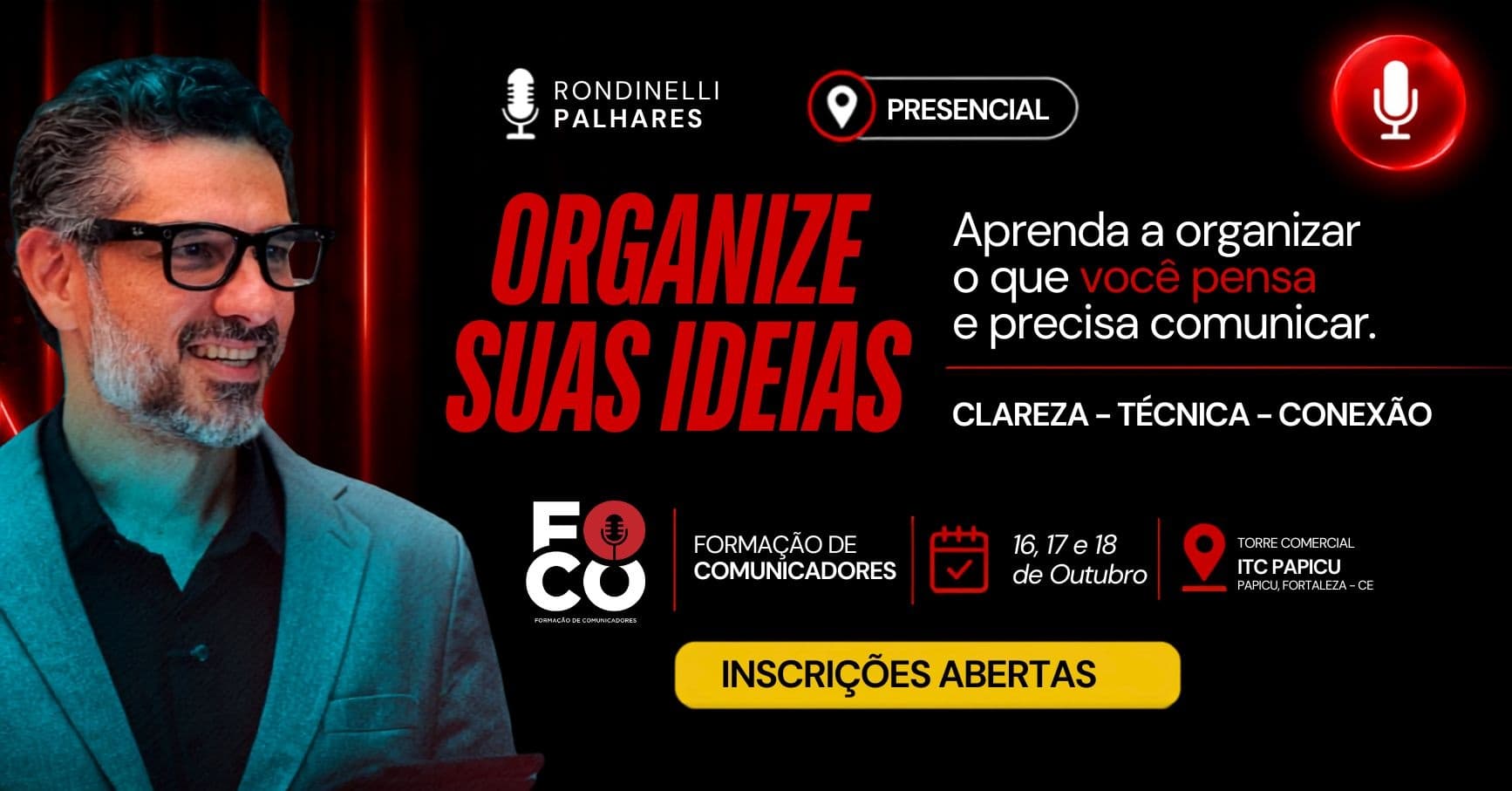 FOCO - FORMAÇÃO DE COMUNICADORES - 19ª EDIÇÃO