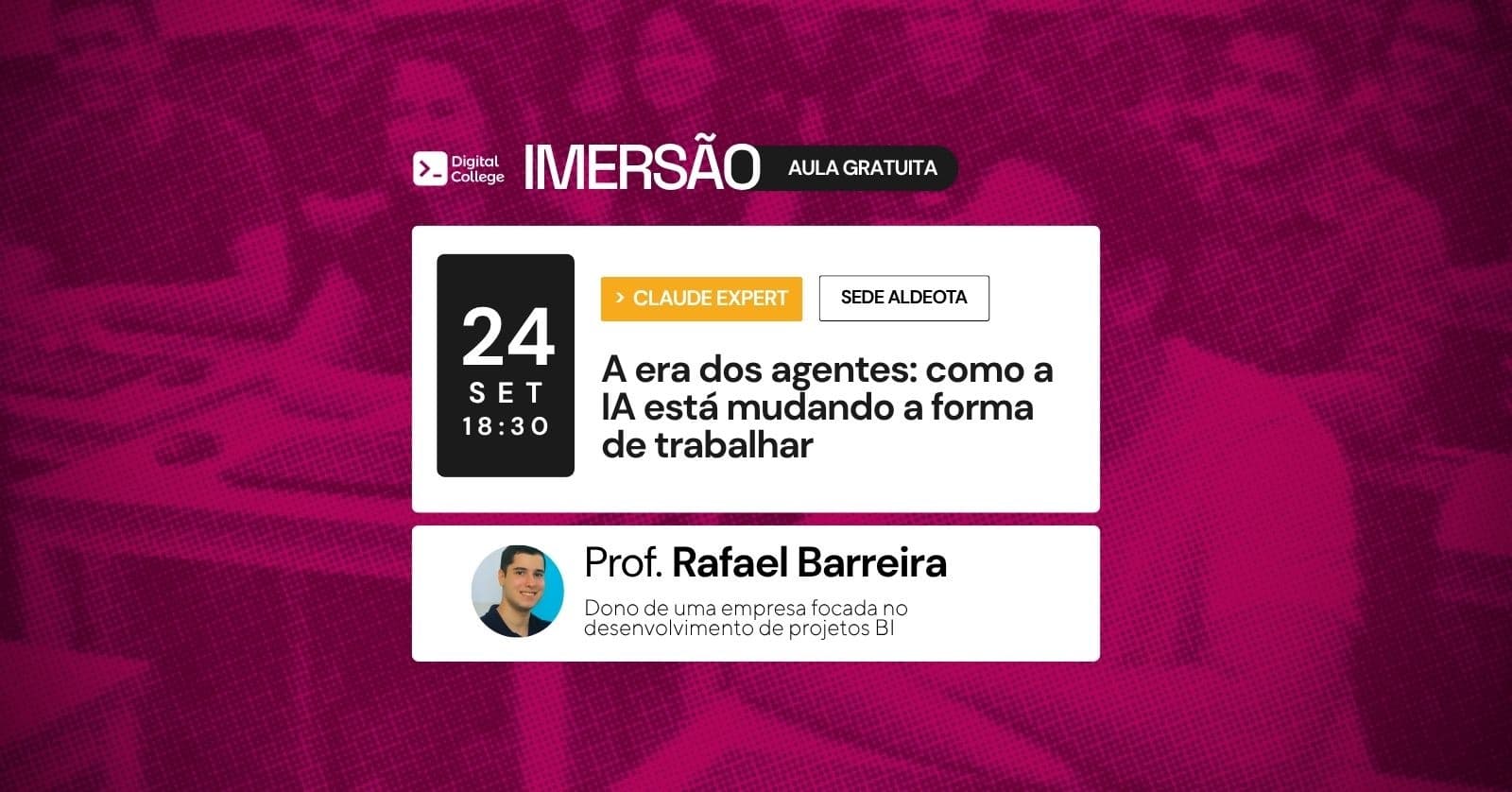 IMERSÃO DIGITAL - A era dos agentes: como a IA está mudando a forma de trabalhar