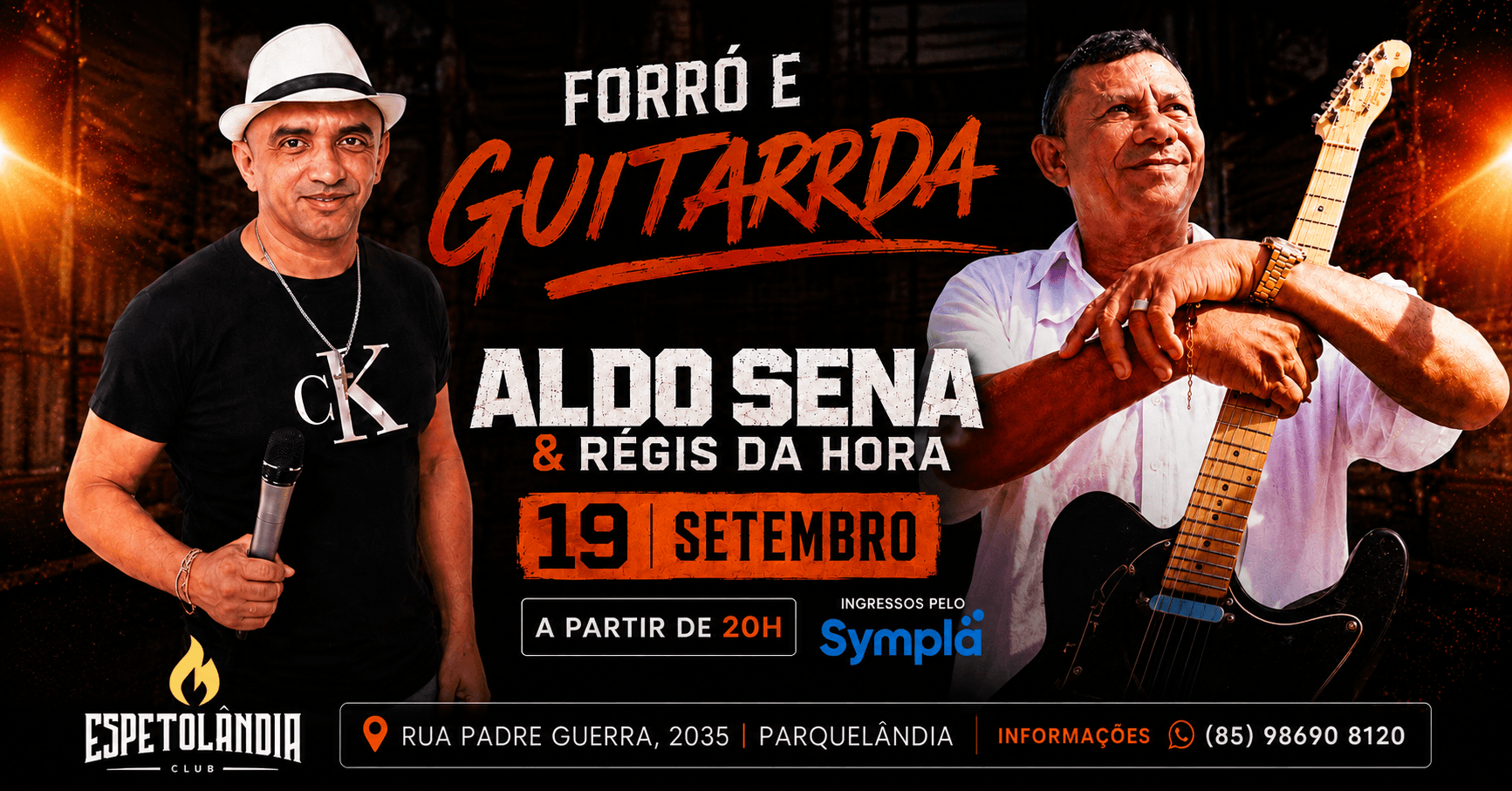 Forró e Guitarrada | ALDO SENA | REGIS DA HORA