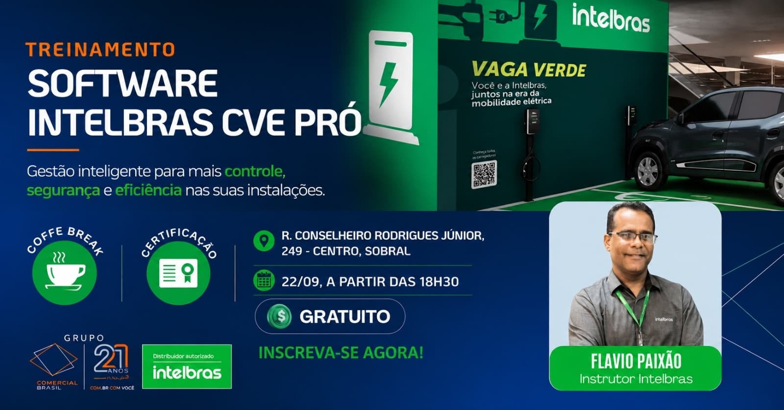 TREINAMENTO GRATUITO EM SOBRAL | Software Intelbras CVE Pró