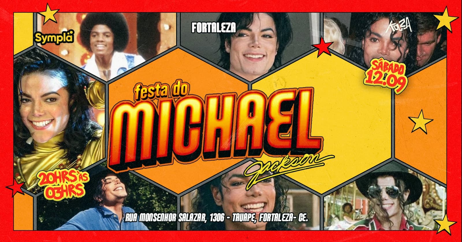 ESTREIA: Festa do Michael Jackson em Fortaleza - NOVO LOCAL - Rua Monsenhor Salazar, 1306
