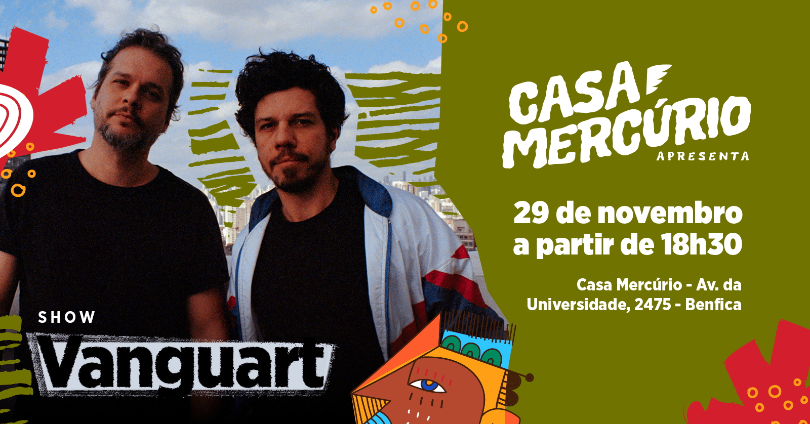 Casa Mercúrio apresenta: Show Vanguart