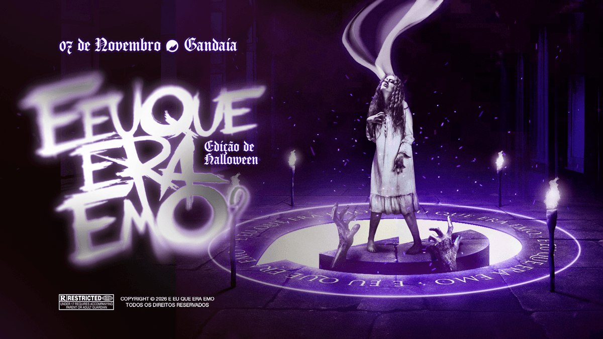 E eu que era Emo? HallowEmo - Fortaleza | Gandaia