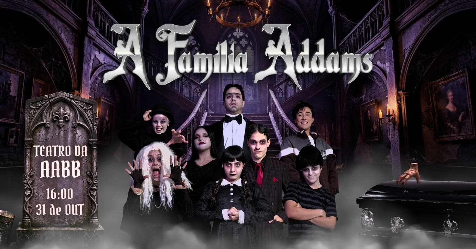 A FAMÍLIA ADDAMS - O ESPETÁCULO