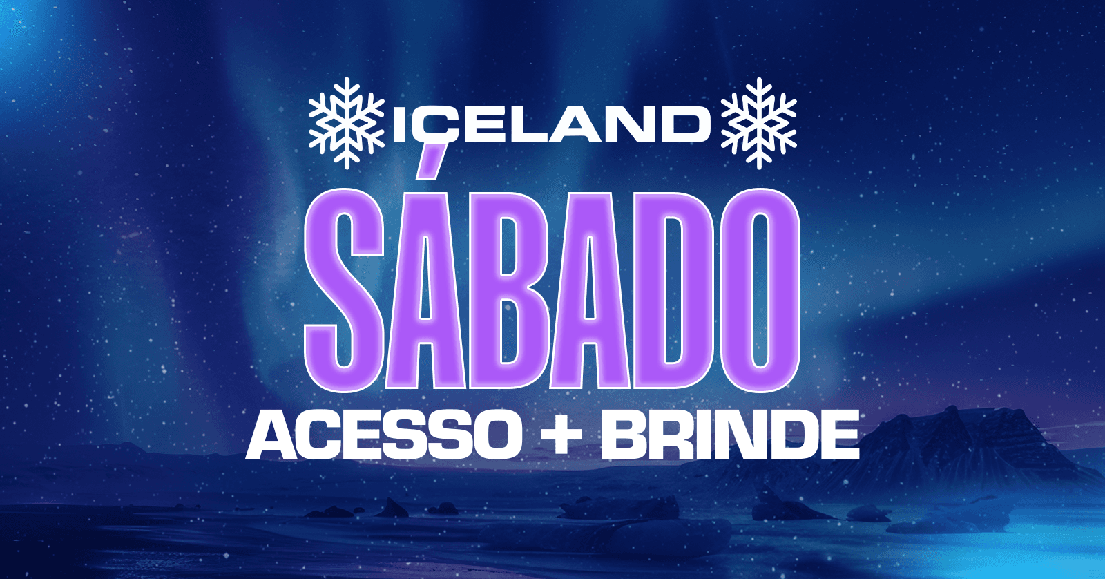 ICELAND TERRA DE GELO (31/10/2026)