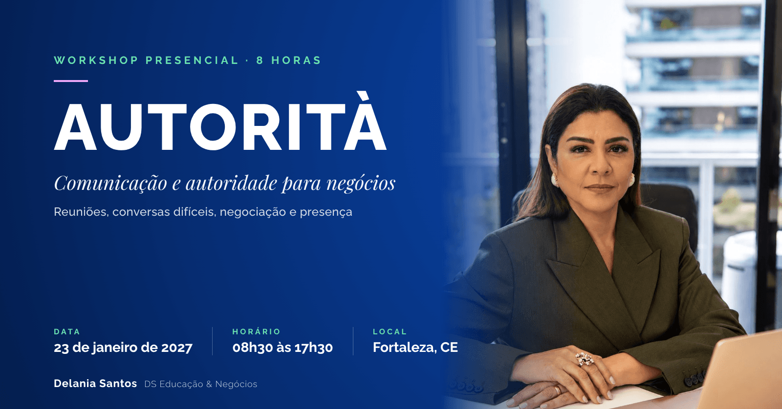 Autorità | Workshop de Comunicação e Autoridade para Negócios