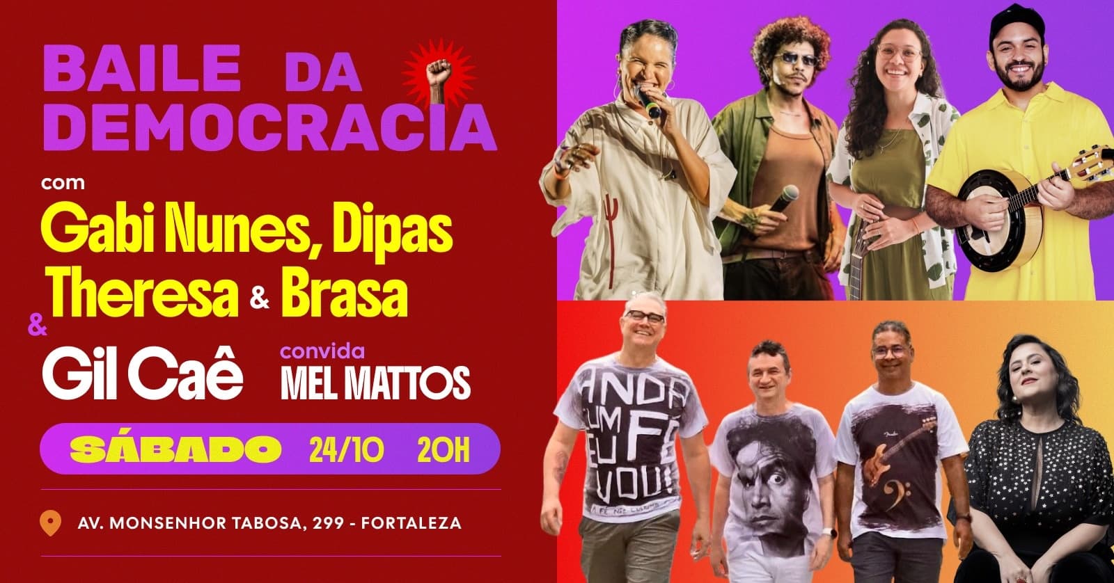 Baile da Democracia ~ Samba do Gera + Gil Caê