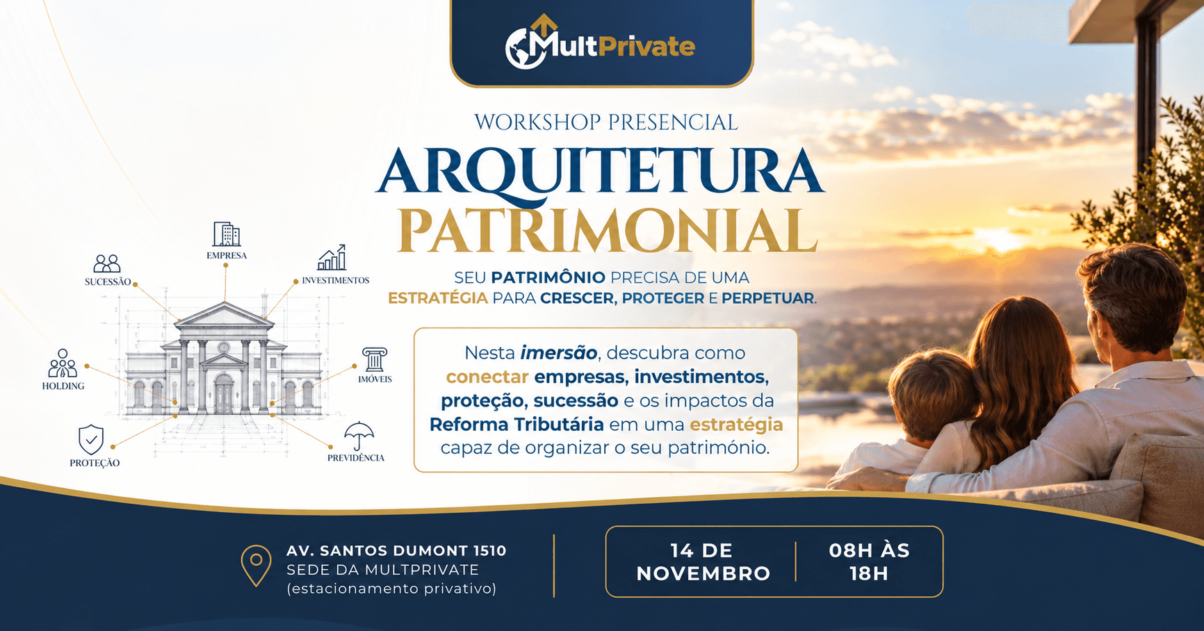 Arquitetura Patrimonial | Os 5 Pilares da Riqueza e do Legado