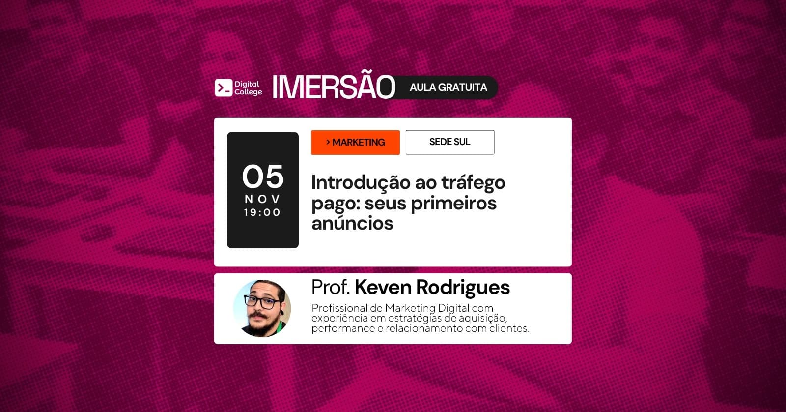 Imersão Digital | Introdução ao Tráfego Pago