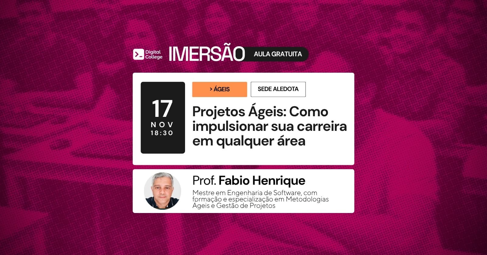 Imersão Digital | Gestão Ágil para sua Carreira
