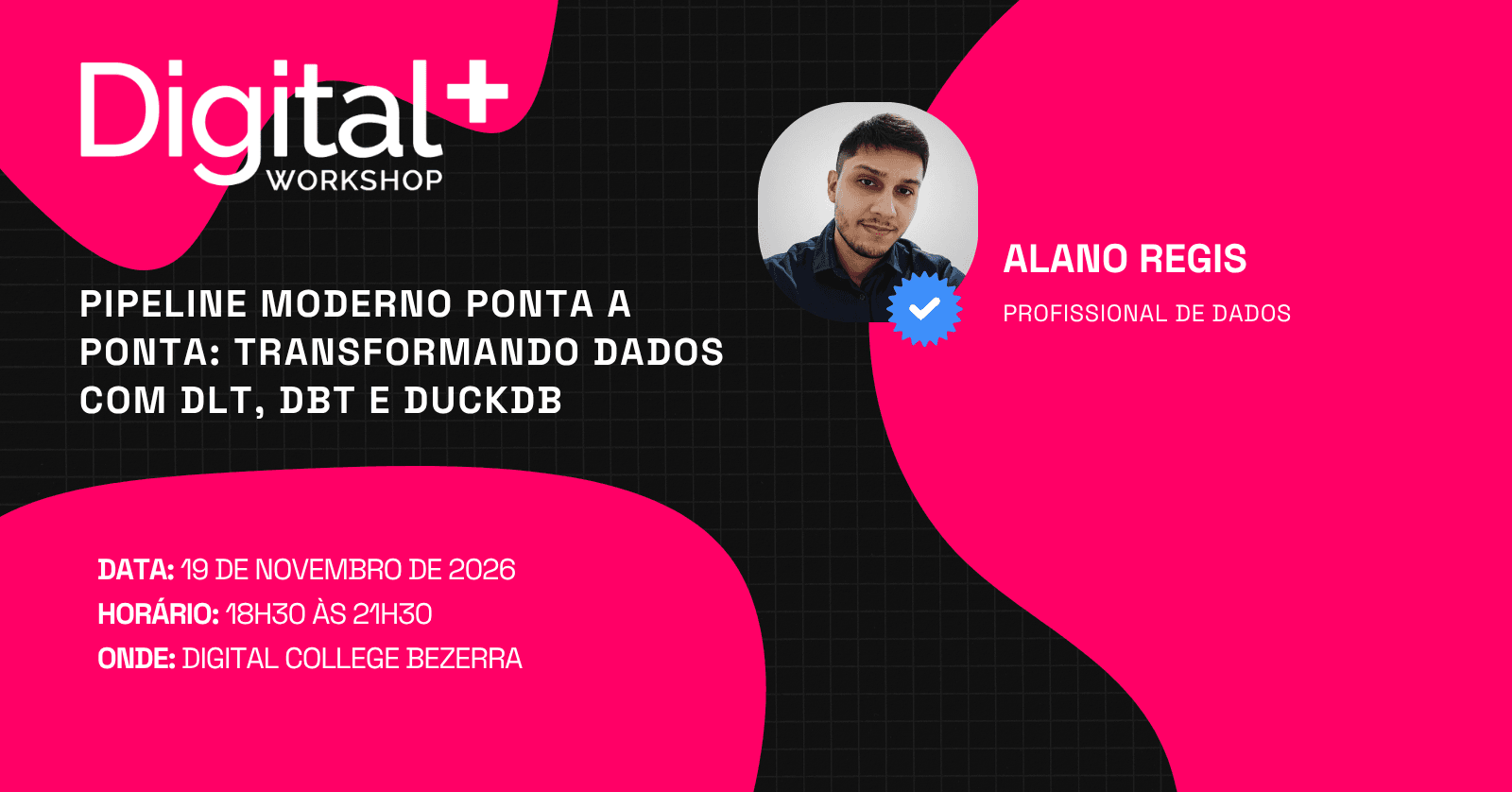 Digital Plus|Pipeline Moderno Ponta a Ponta: Transformando Dados com dlt, dbt e DuckDB